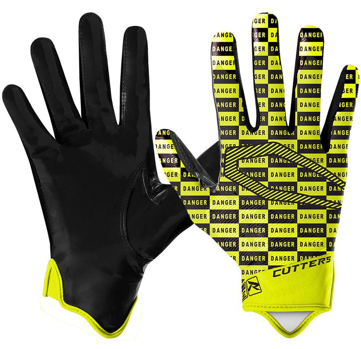Cutters Youth Extreme Grip Rev 4.0 Football Gloves - DiscoSports