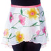 Dasha Ladies Ivory Floral Tapered Wrap Skirt - DiscoSports