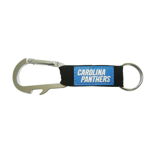 Carolina Panthers Carabiner Keychain - DiscoSports