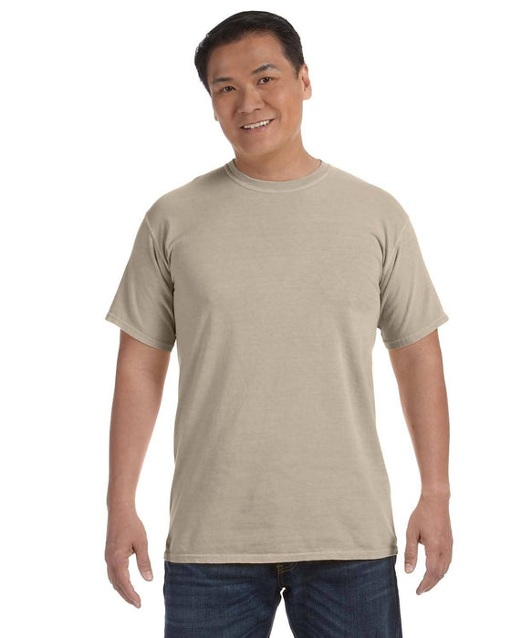 Comfort Colors Garment Dyed Heavyweight Blank T-Shirt C1717: BLACK / 2XL