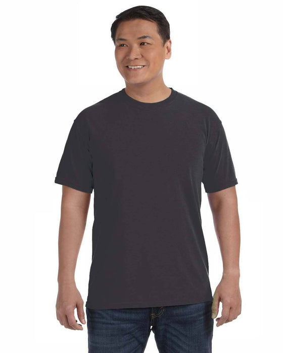 Comfort Colors Garment Dyed Heavyweight Blank T-Shirt C1717: BLACK / 2XL