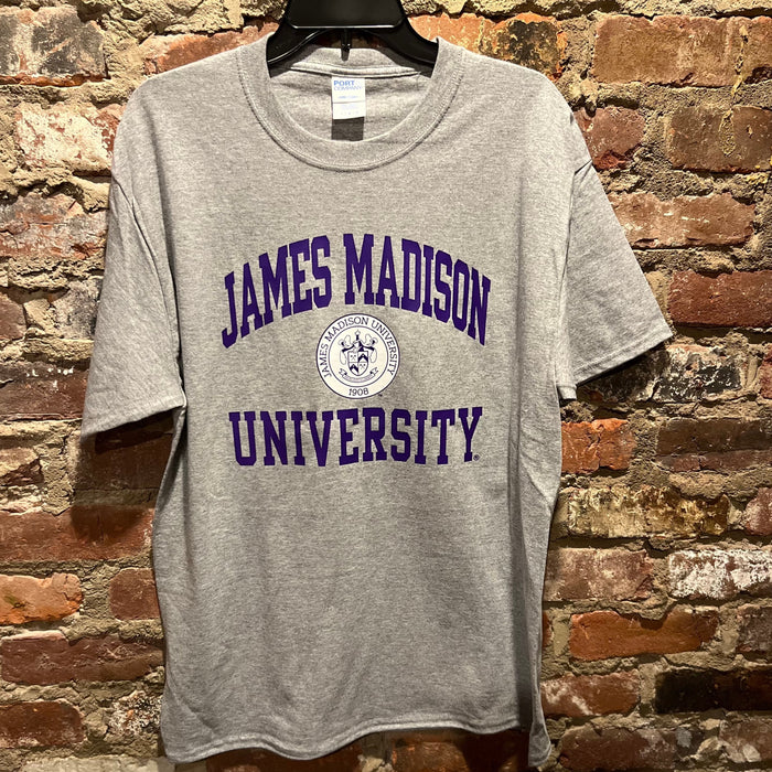 James Madison Dukes School Crest T-Shirt