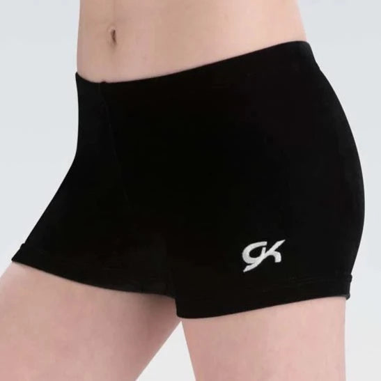 GK Velvet Micro Mini Workout Shorts