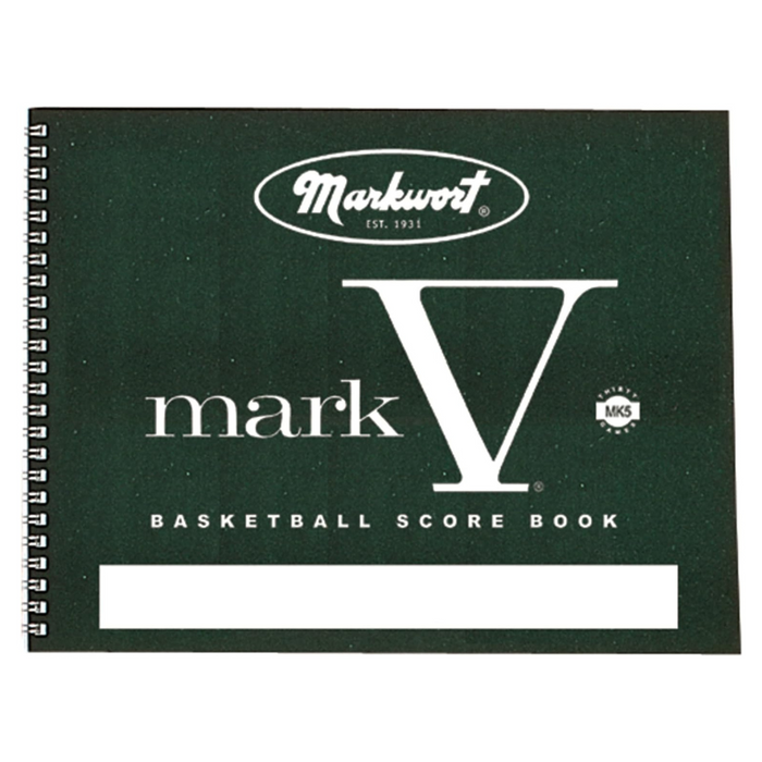 Mark V Basketball Scorebook 30 Games