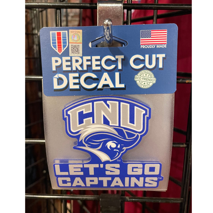 Christopher Newport Captains Perfect Cut Decal