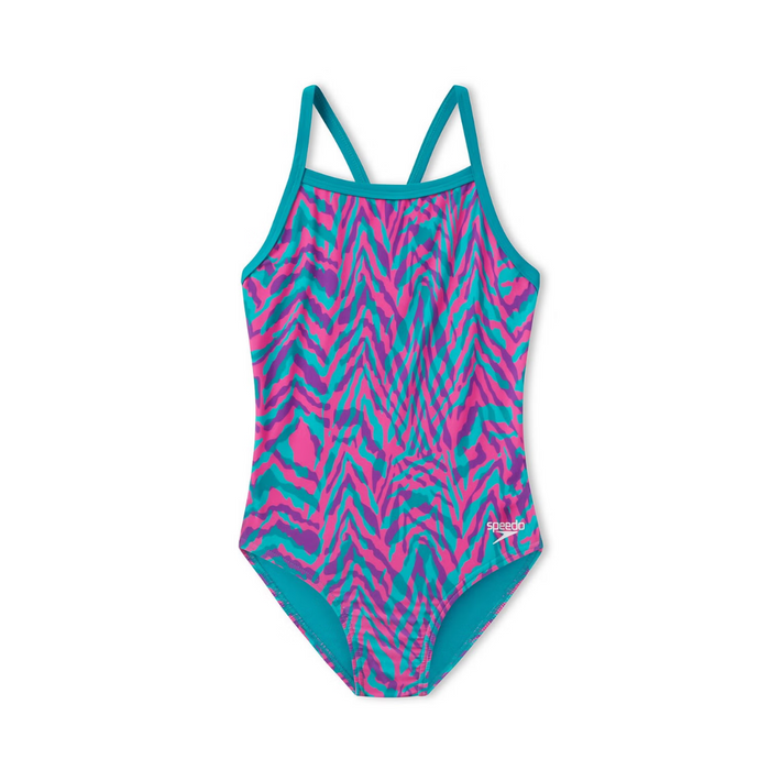 Speedo Women's Print Propel Back Onepiece Swimsuit