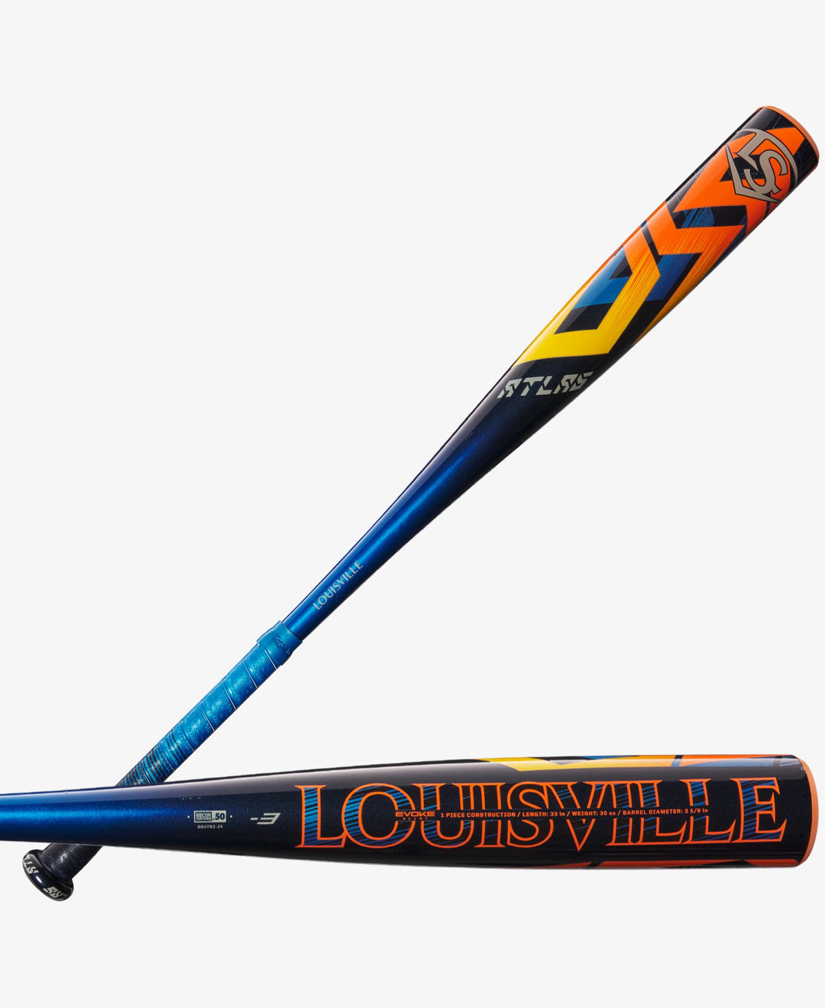 Louisville Slugger BBCOR Atlas Baseball Bat 2024 (3) — DiscoSports