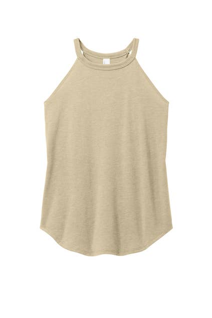 District Women’s Perfect Tri Rocker Tank: Black / M
