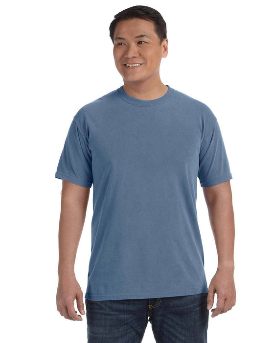 Comfort Colors Garment Dyed Heavyweight Blank T-Shirt C1717: BLACK / 2XL