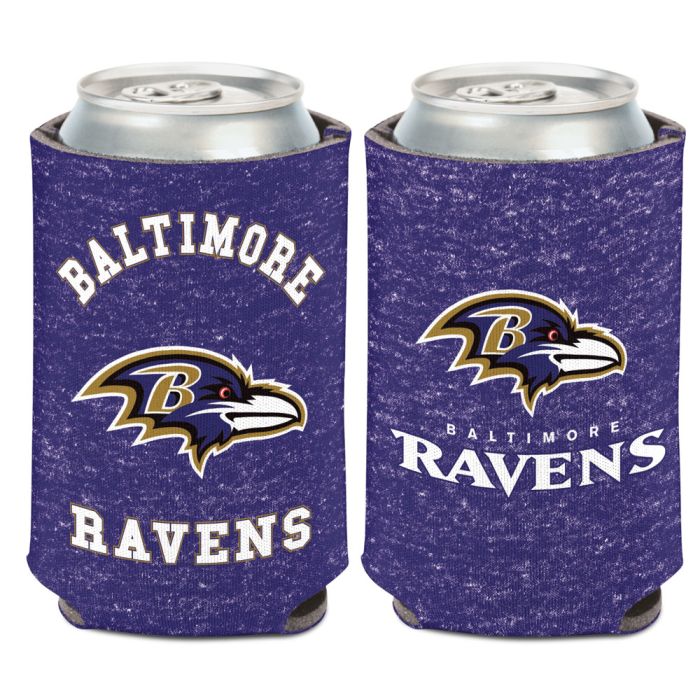 Baltimore Ravens Heathered Can Cooler