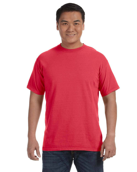 Comfort Colors Garment Dyed Heavyweight Blank T-Shirt C1717: BLACK / 2XL