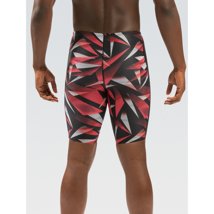 Dolfin XtraSleek Men's Galactic Red Spliced Jammer Swimsuit