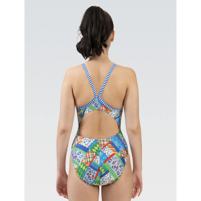 Dolfin Women’s Uglies V-Back One Piece Swimsuit: Snow Day