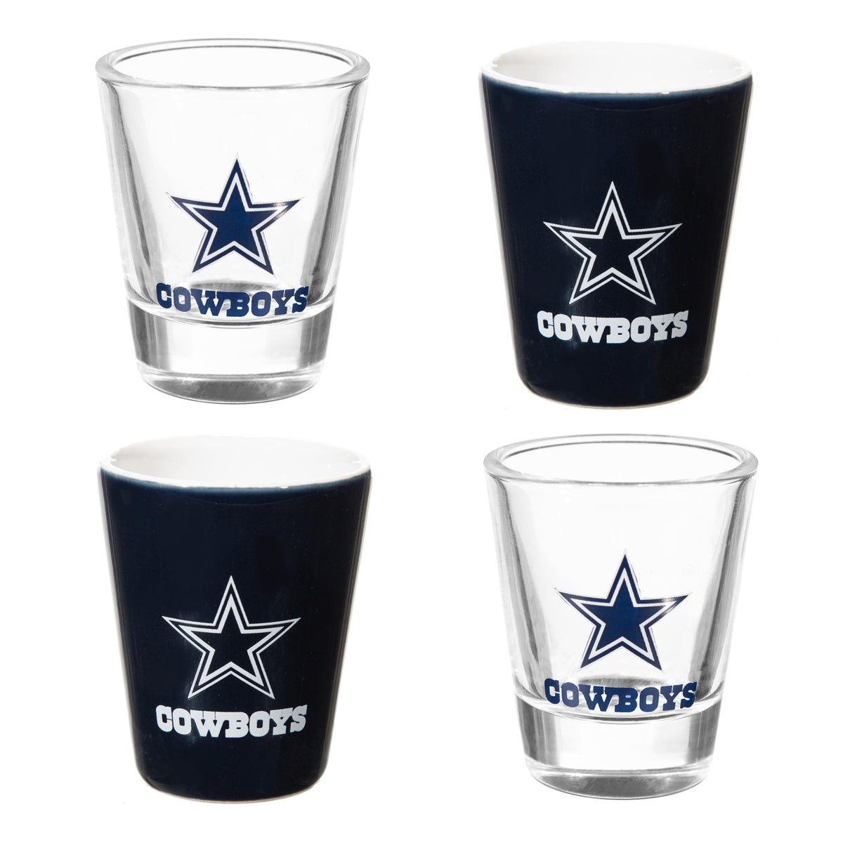 Dallas Cowboys Shot Glass Set — DiscoSports