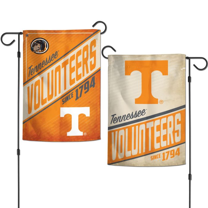 Tennessee Volunteers Retro Garden Flag