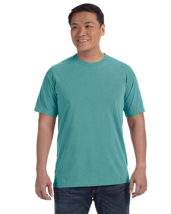 Comfort Colors Garment Dyed Heavyweight Blank T-Shirt C1717: BLACK / 2XL