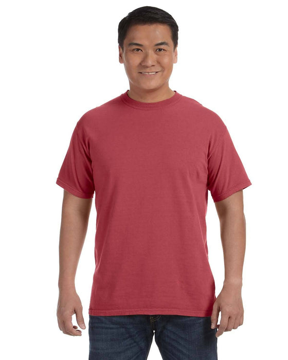 Comfort Colors Garment Dyed Heavyweight Blank T-Shirt C1717: BLACK / 2XL