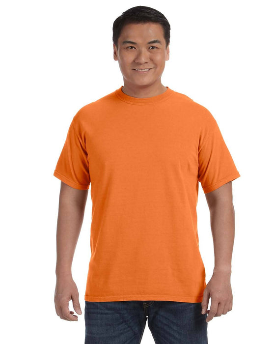 Comfort Colors Garment Dyed Heavyweight Blank T-Shirt C1717: BLACK / 2XL