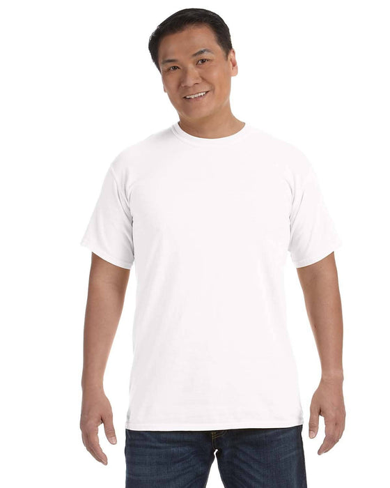 Comfort Colors Garment Dyed Heavyweight Blank T-Shirt C1717: BLACK / 2XL