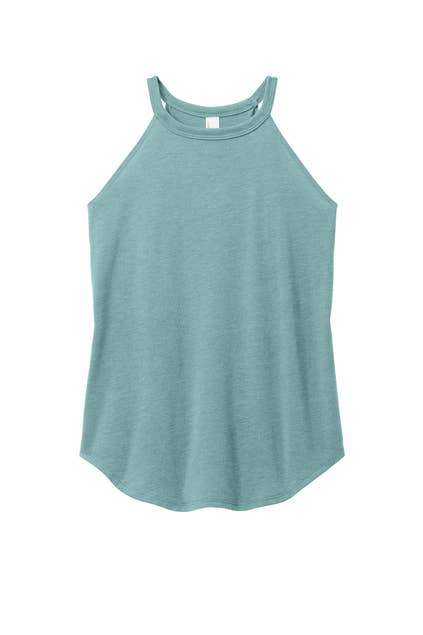 District Women’s Perfect Tri Rocker Tank: Black / M