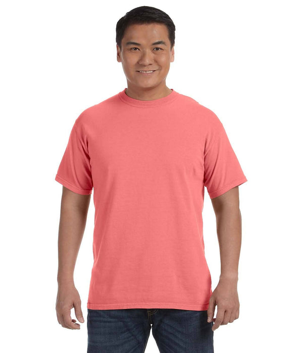 Comfort Colors Garment Dyed Heavyweight Blank T-Shirt C1717: BLACK / 2XL