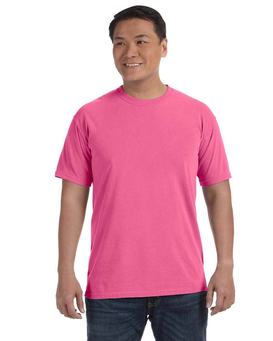 Comfort Colors Garment Dyed Heavyweight Blank T-Shirt C1717: BLACK / 2XL