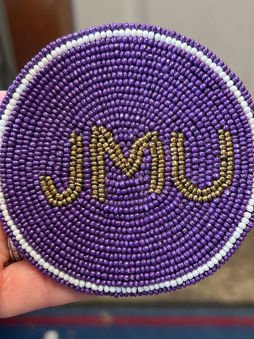 James Madison Dukes Beaded Button