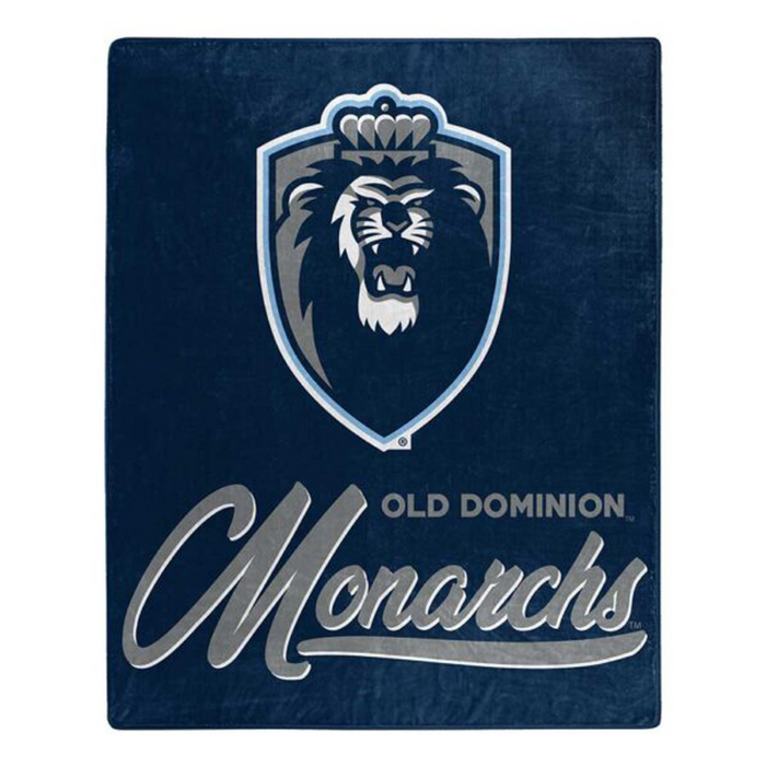 Old Dominion Monarchs Plush Raschel Signature Blanket