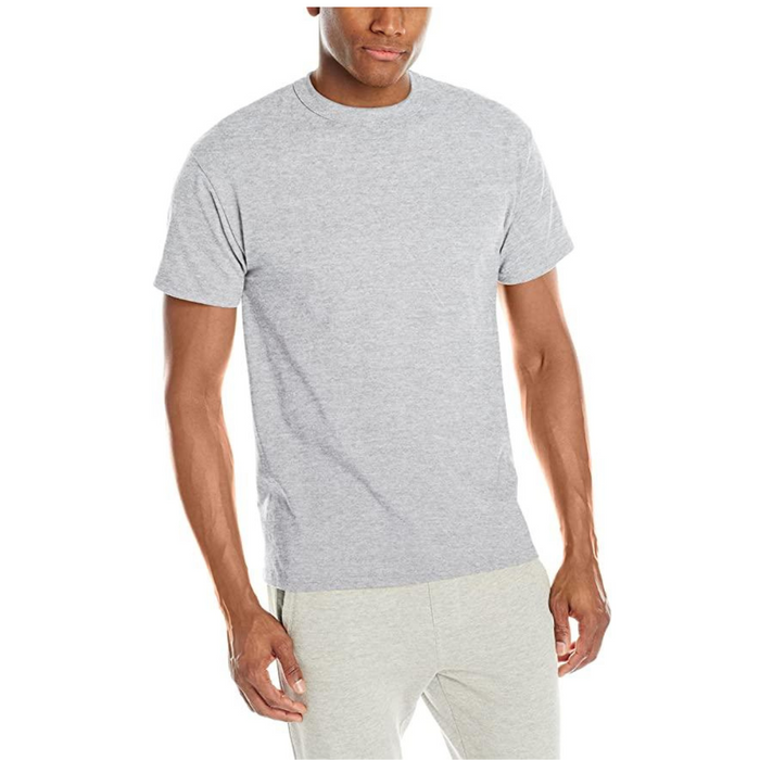 Russell Athletic Men's Short Sleeve Cotton T-Shirt in Ashe Gray