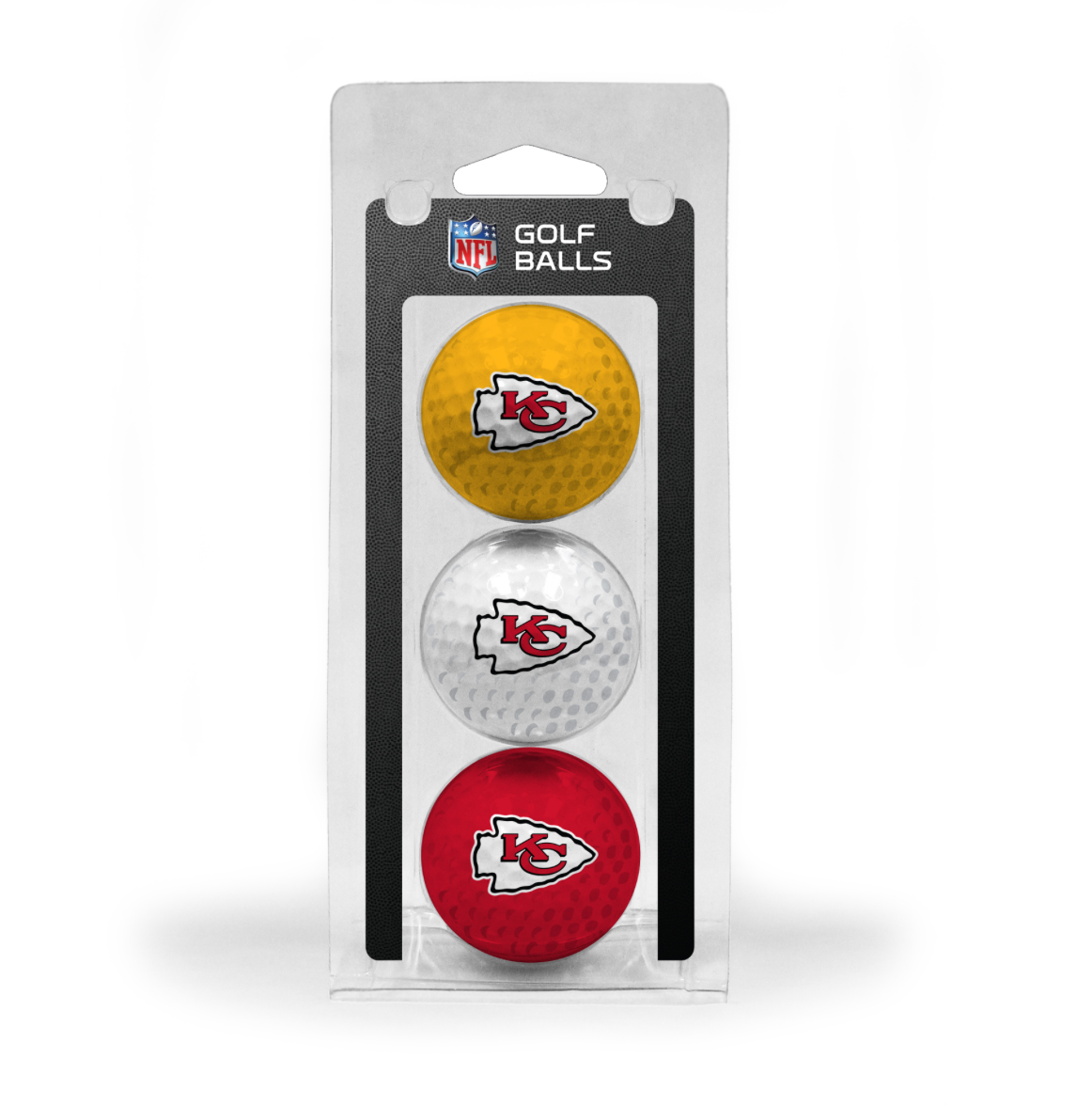 Kansas City Chiefs Team Golf Balls — DiscoSports