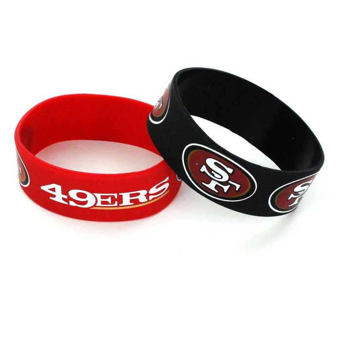San Francisco 49ers Wide Bracelets