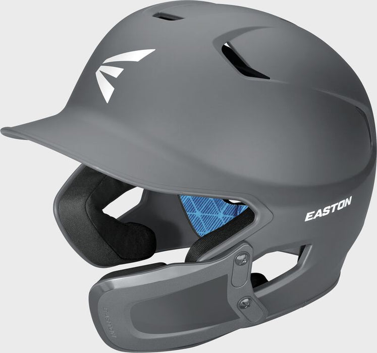 Easton Z5 2.0 Matte Solid Batting Helmet with Universal Jaw Guard