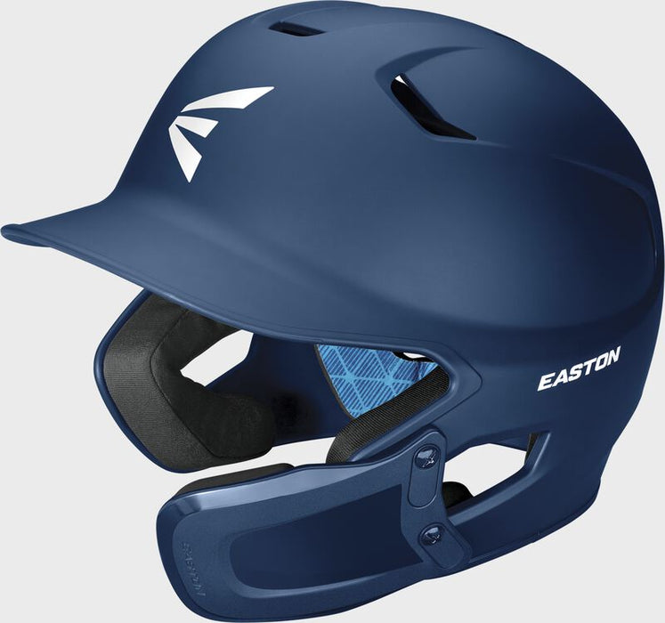 Easton Z5 2.0 Matte Solid Batting Helmet with Universal Jaw Guard