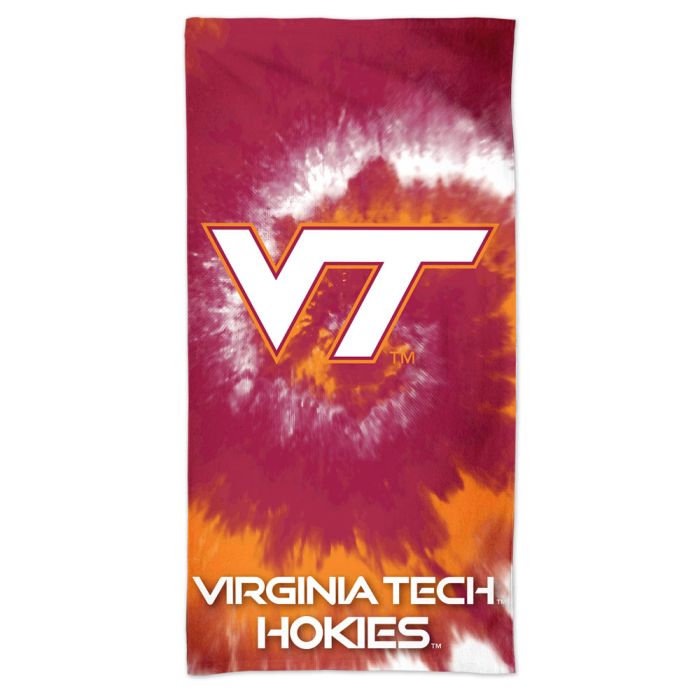 Virginia Tech Hokies Spectra Beach Towel