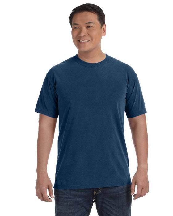 Comfort Colors Garment Dyed Heavyweight Blank T-Shirt C1717: BLACK / 2XL