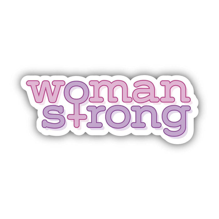 "Woman Strong" Sticker