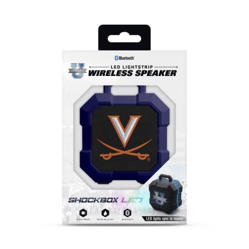 NCAA Virginia Cavaliers Shockbox Wireless Speaker