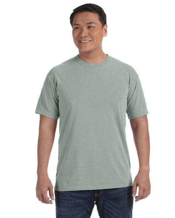 Comfort Colors Garment Dyed Heavyweight Blank T-Shirt C1717: BLACK / 2XL