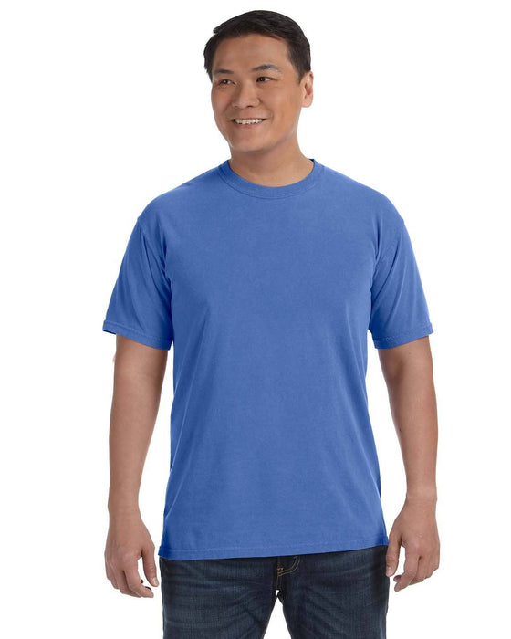 Comfort Colors Garment Dyed Heavyweight Blank T-Shirt C1717: BLACK / 2XL