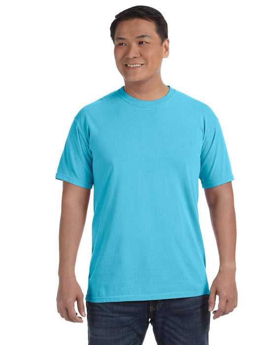 Comfort Colors Garment Dyed Heavyweight Blank T-Shirt C1717: BLACK / 2XL