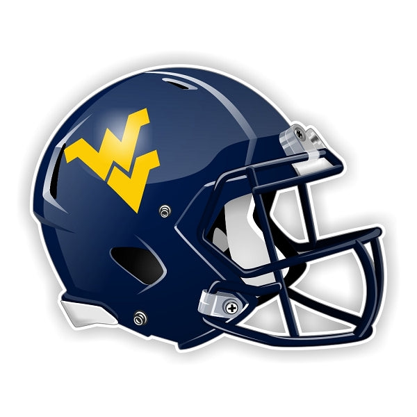 West Virginia University Helmet Moveable Decal