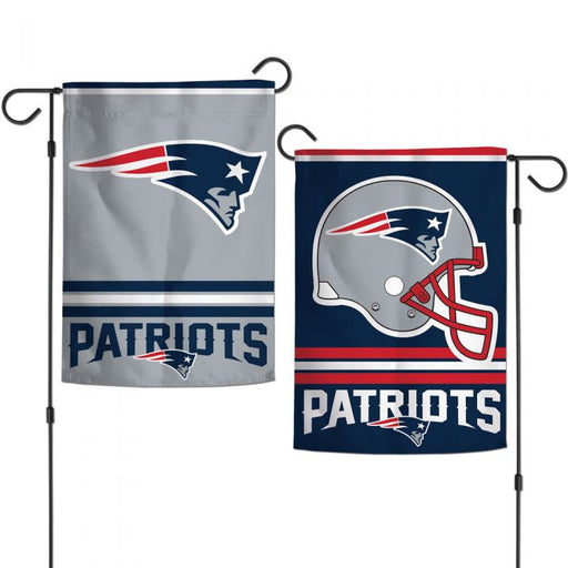 New England Patriots 2-Sided Garden Flag - DiscoSports