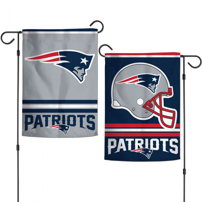 New England Patriots 2-Sided Garden Flag - DiscoSports