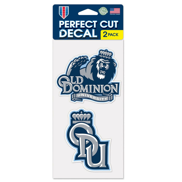 Old Dominion Monarchs Perfect Cut Decal 2 pack
