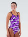 Dolfin Womens XtraSleek Eco Denali DBX Back One Piece Swimsuit - DiscoSports