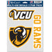 VCU Rams Multi Use 3 Fan Pack Decal - DiscoSports
