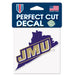 James Madison Dukes Perfect Cut Decal - DiscoSports