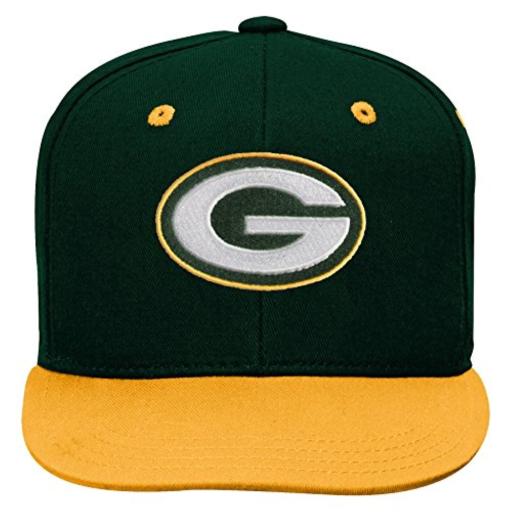 Green Bay Packers Youth Snapback Cap - DiscoSports