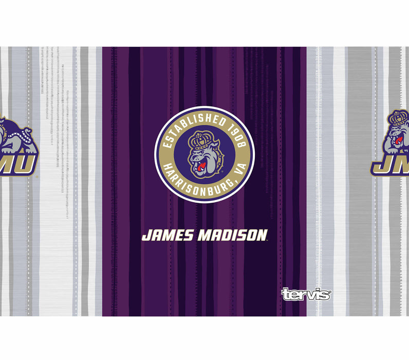 James Madison Dukes All In Tervis Water Bottle 32 oz - DiscoSports