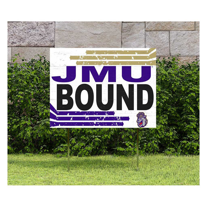 "JMU Bound" Lawn Sign